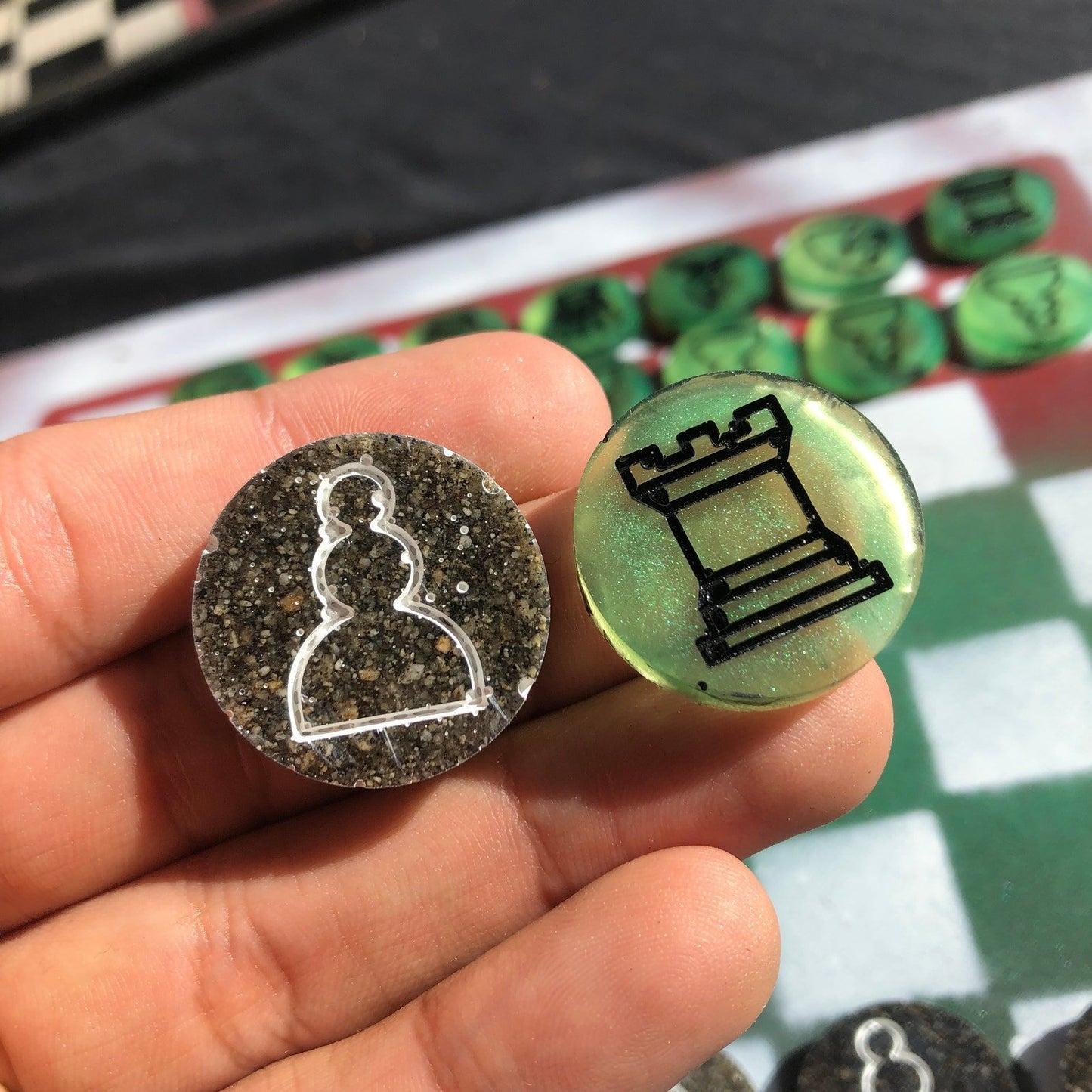 Chess Set - Kenya Flag Edition
