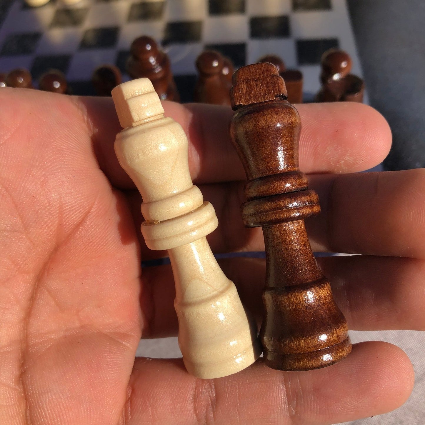 Vinyl Chess Set - Purple Drizzle