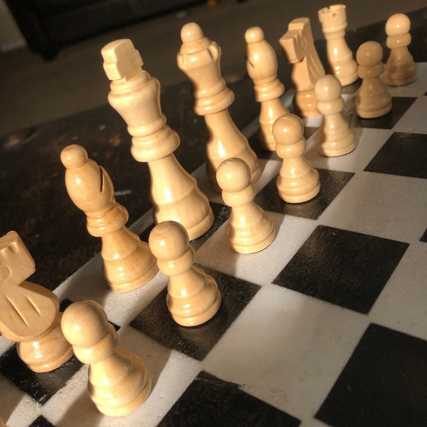 Chess Set - Black & White Classic Edition