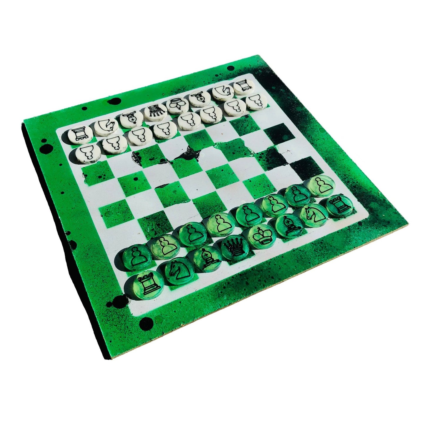 Chess Set - Speedy Green