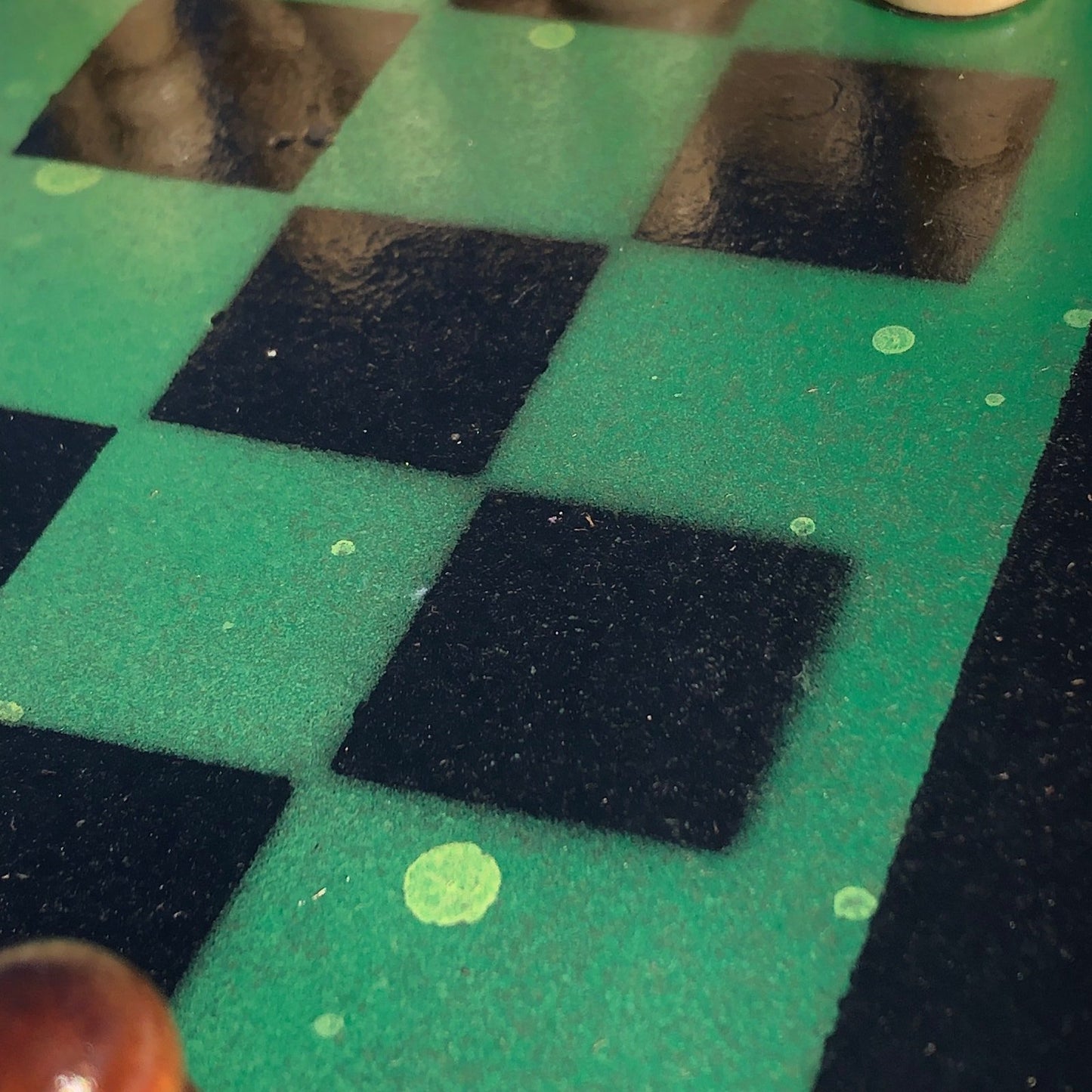 Chess Set - Speckled Green