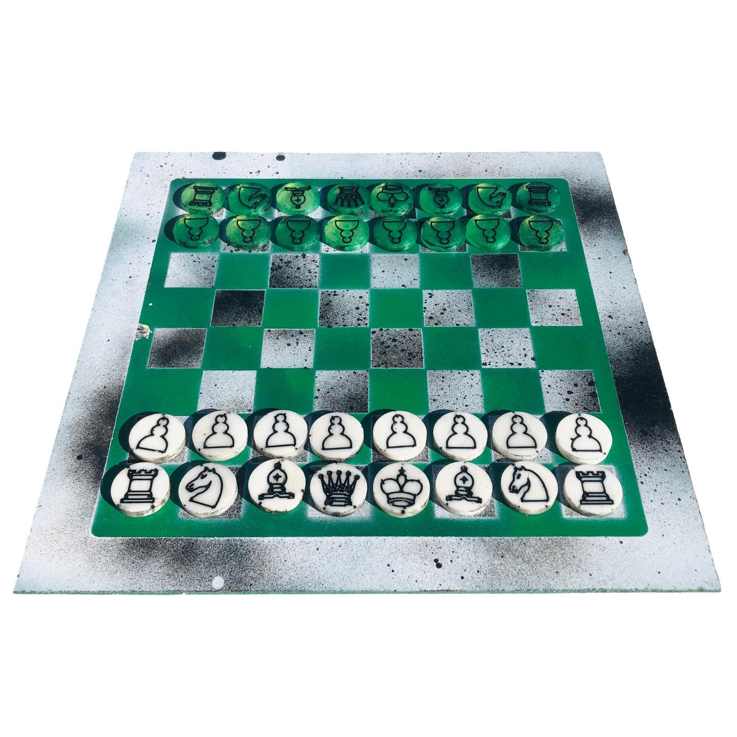 Chess Set - Green Void