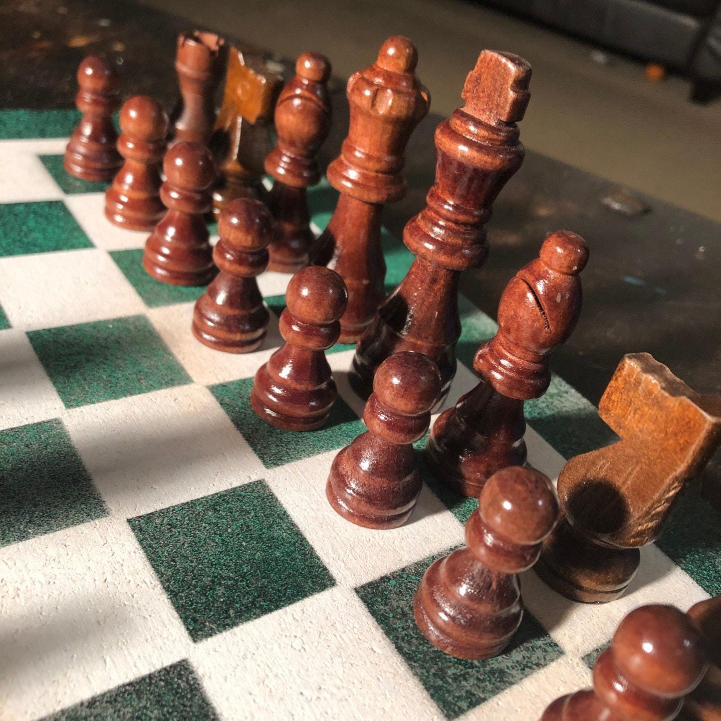 Chess Set - Green Shiver Edition