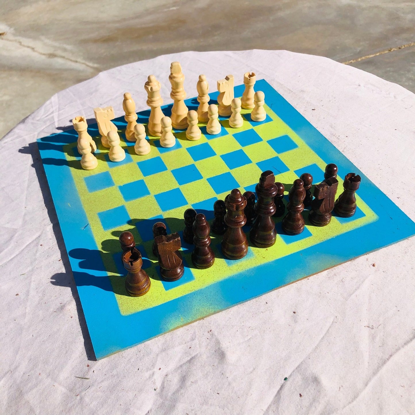 Chess Set - Seattle Green