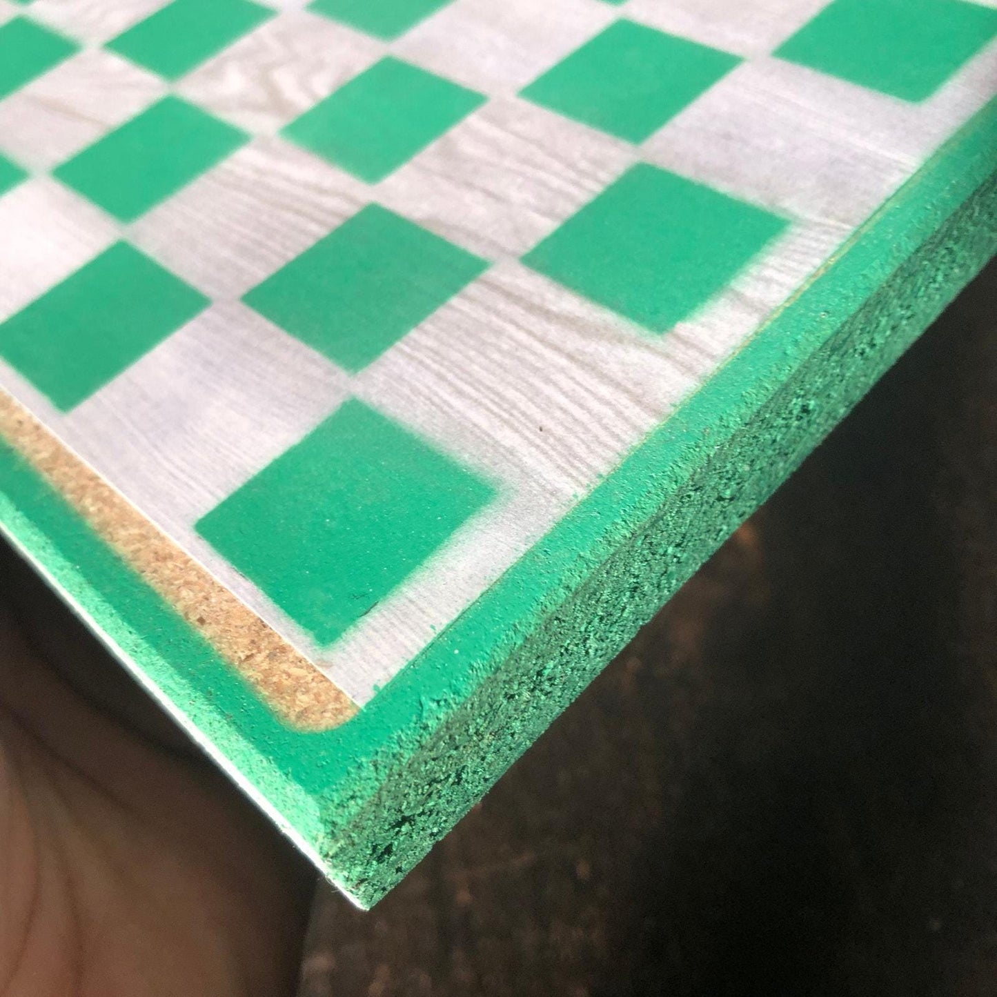 Scrapbook Chess Set - Green Mint