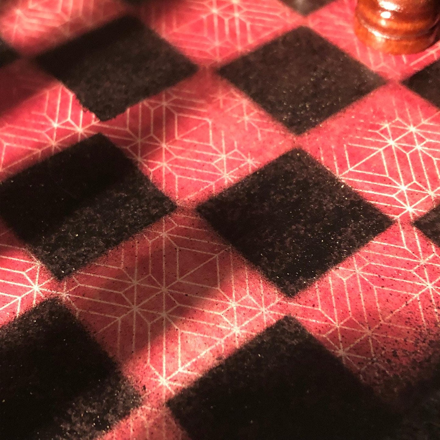 Scrapbook Chess Set - Red