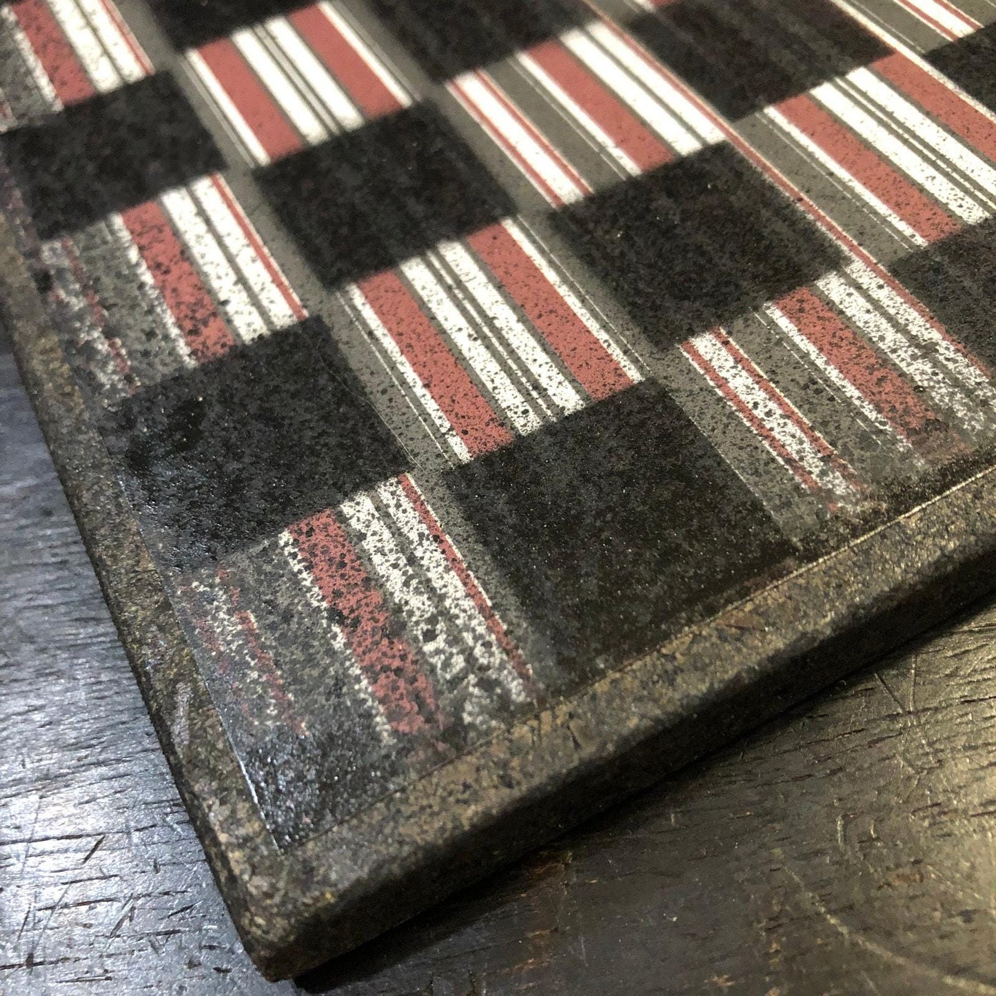 Scrapbook Chess Set - Vintaged Stripes