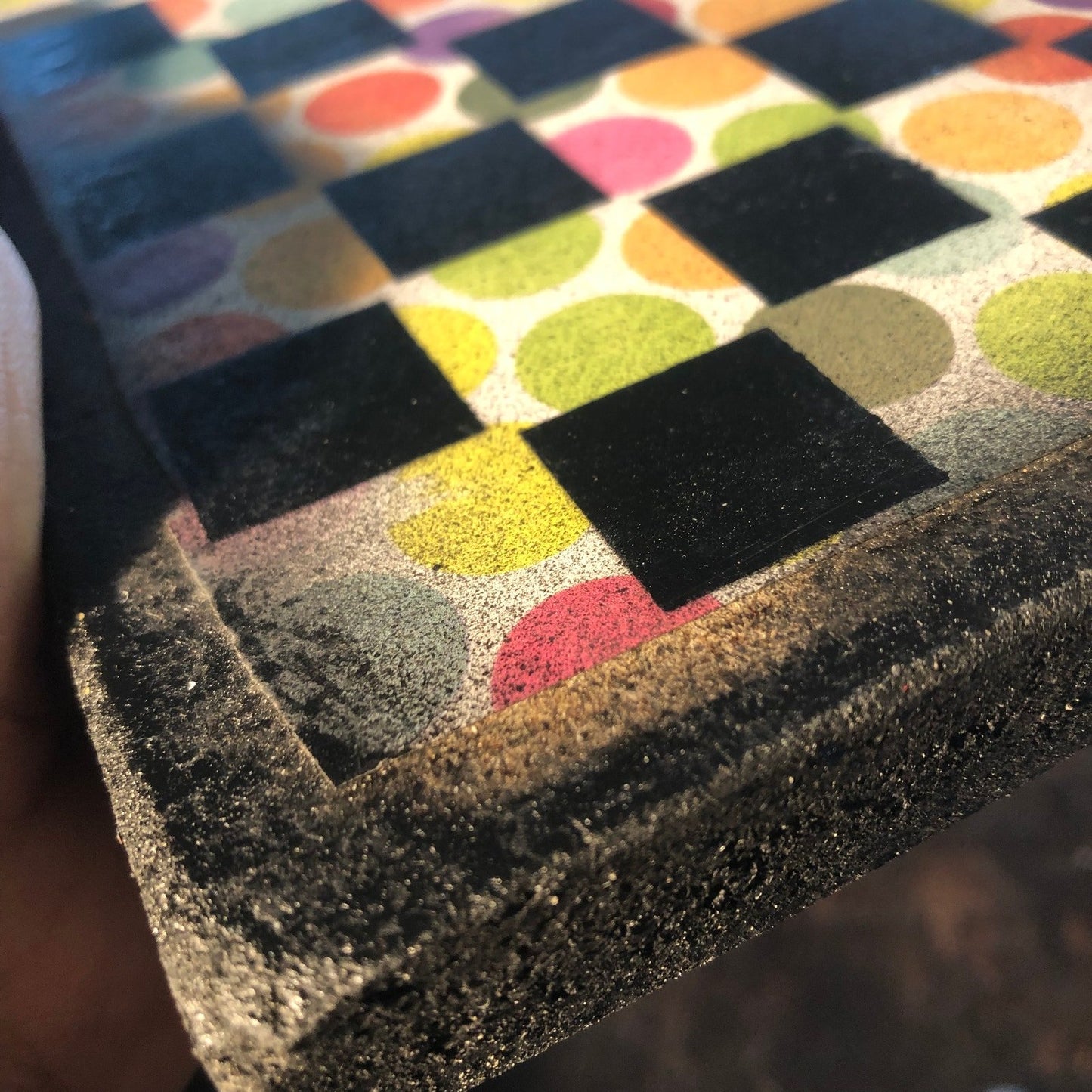 Scrapbook Chess Set - Colorful Balls