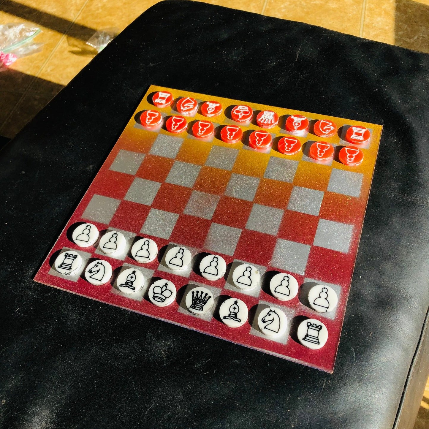 Chess Set - Sunset Horizon