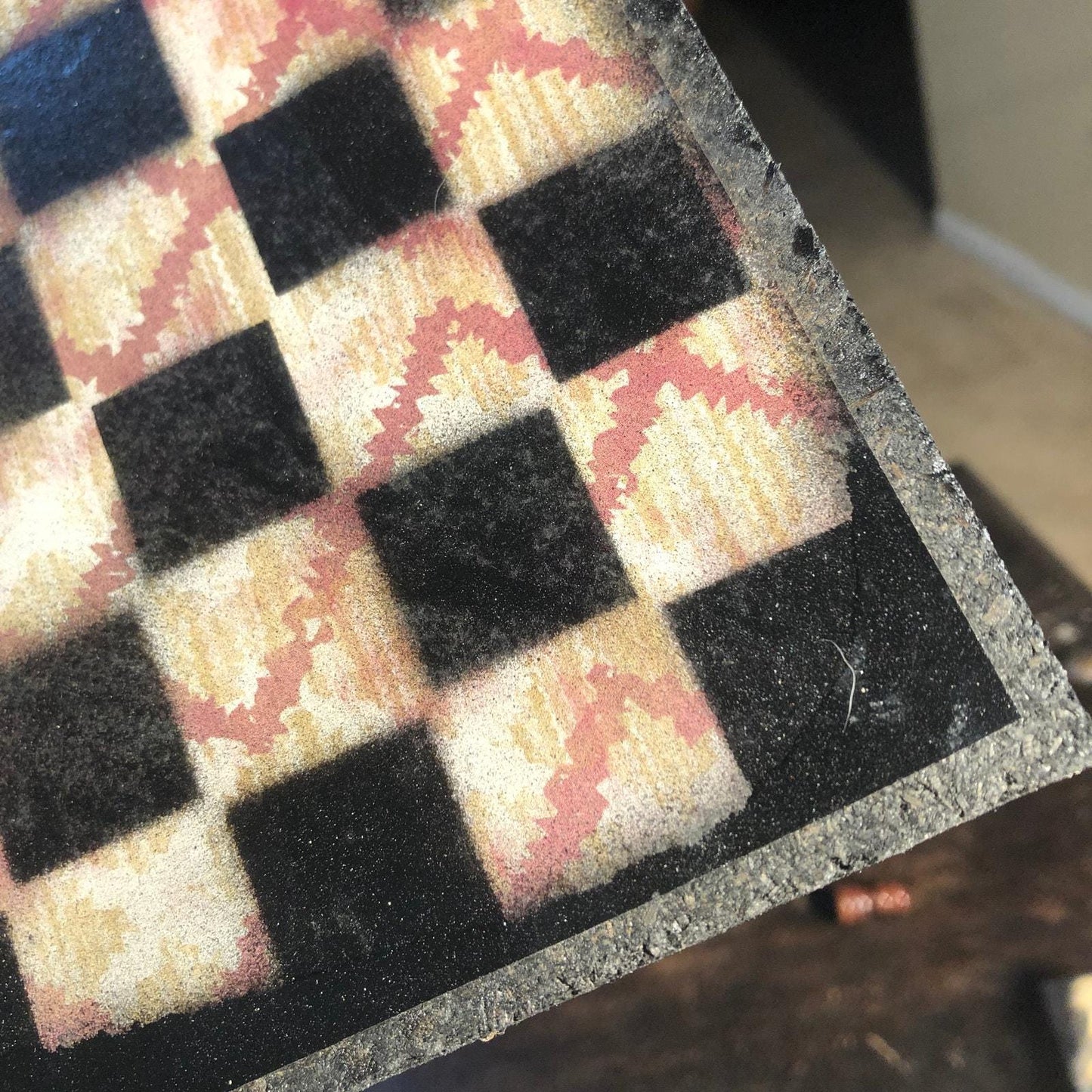 Scrapbook Chess Set - Faded Pattern