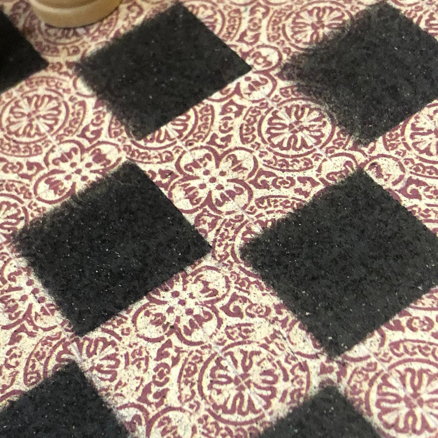 Scrapbook Chess Set - Vintage Brown