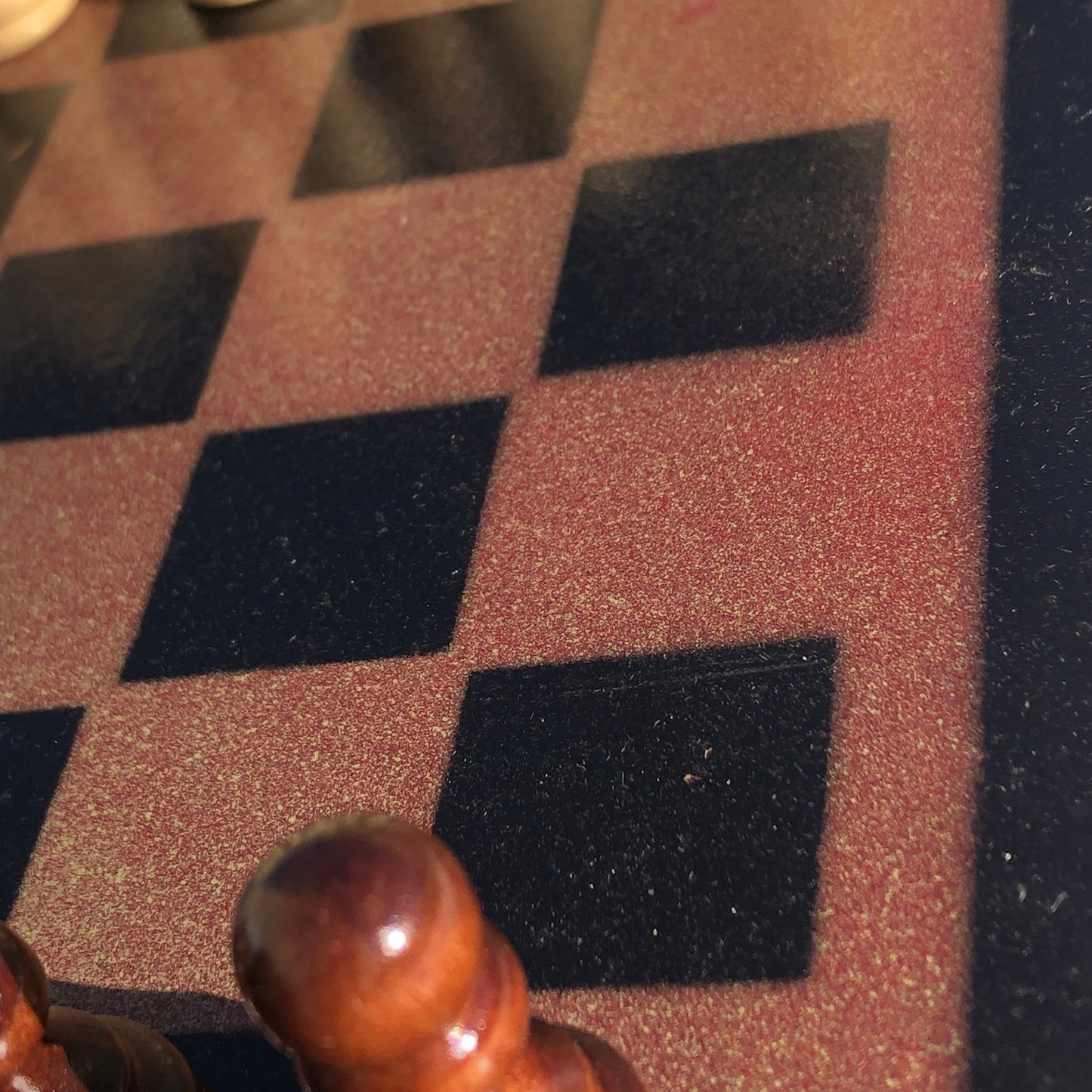 Chess Set - Rusting Bronze