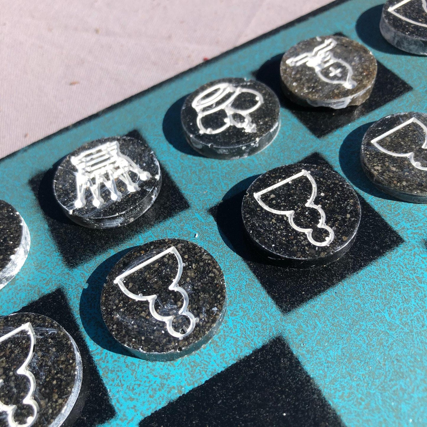Chess Set - Blue Freeze