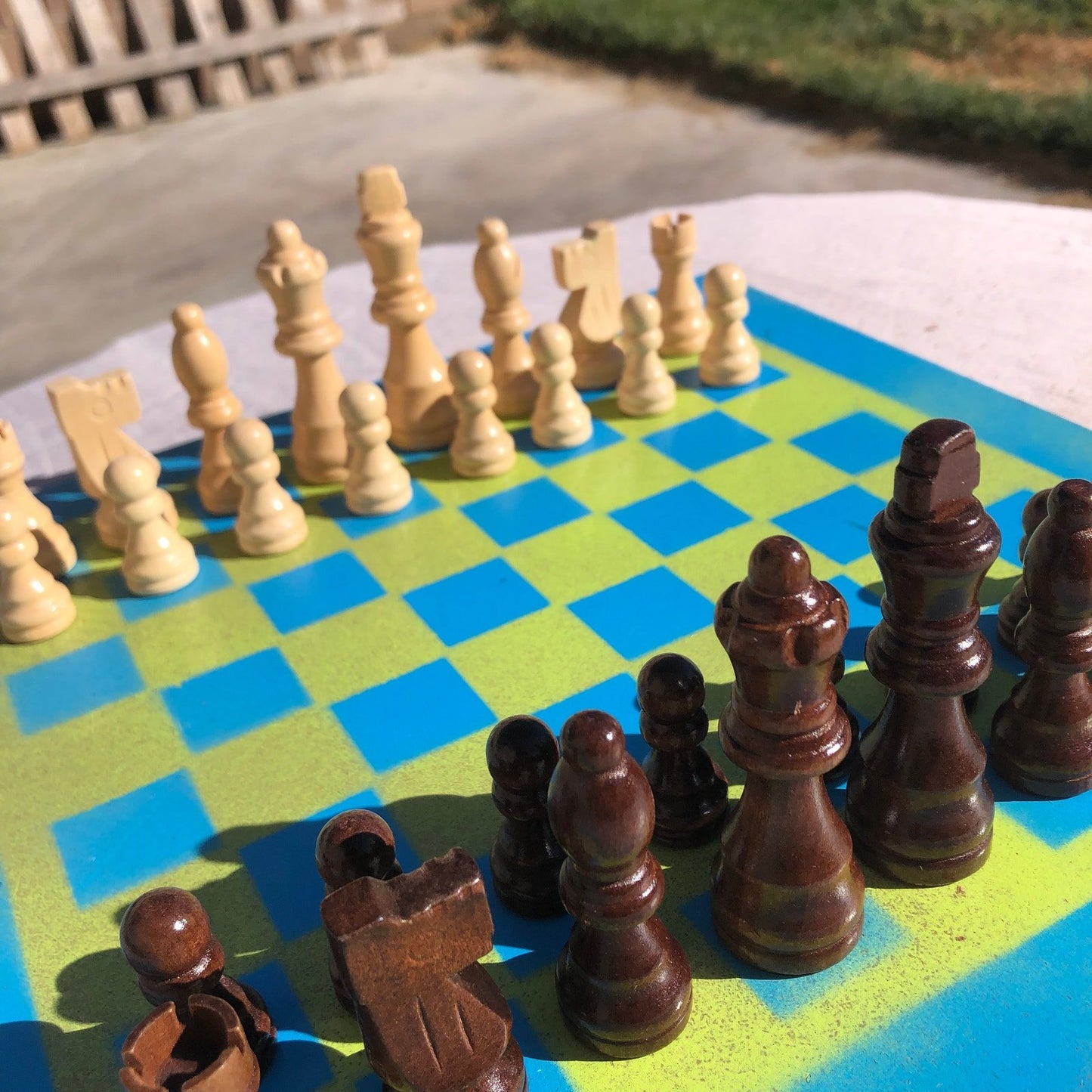 Chess Set - Seattle Green