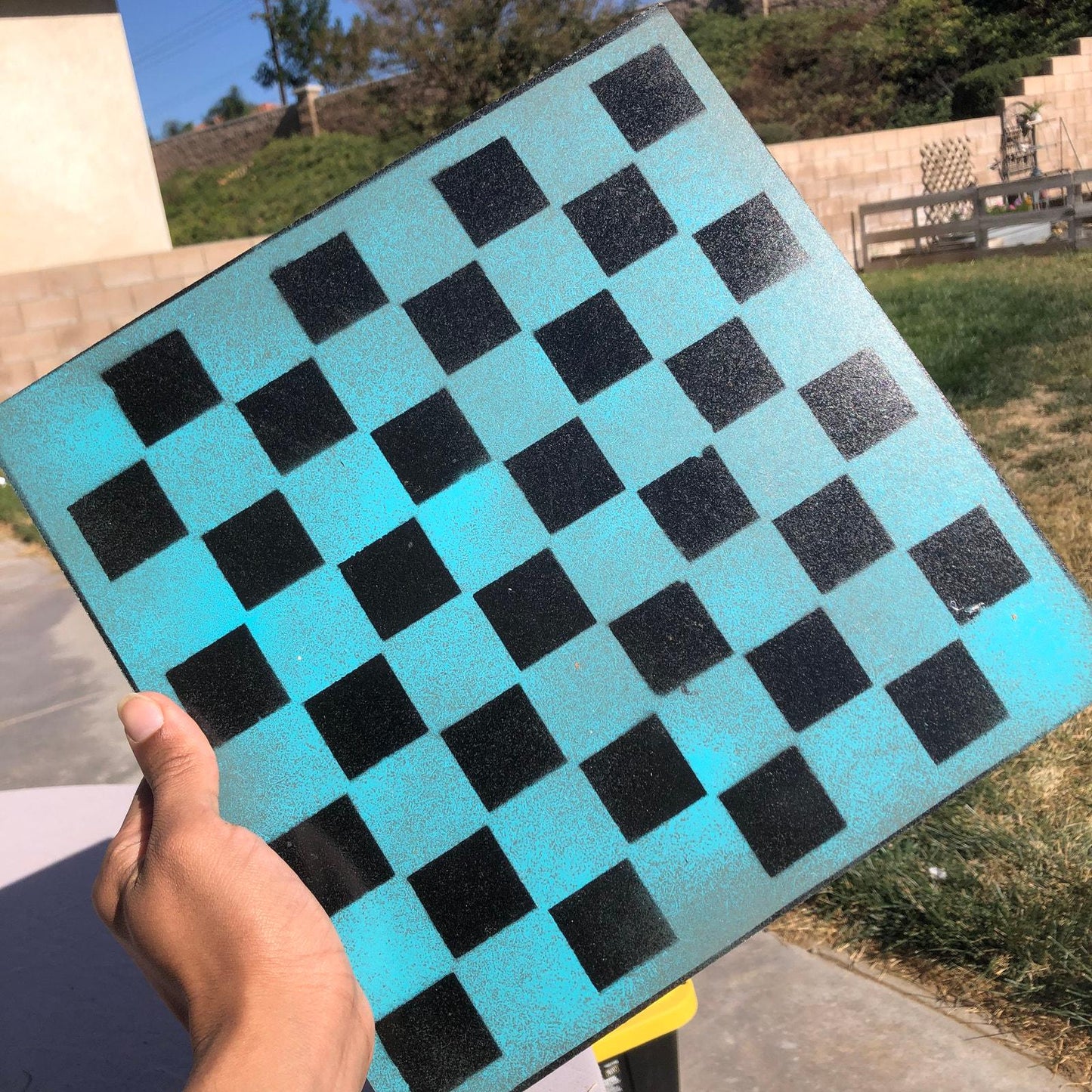 Chess Set - Blue Freeze