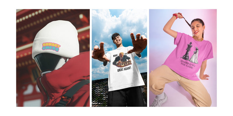 The World’s Largest Chess Apparel Collection — Only at Sunset Chess