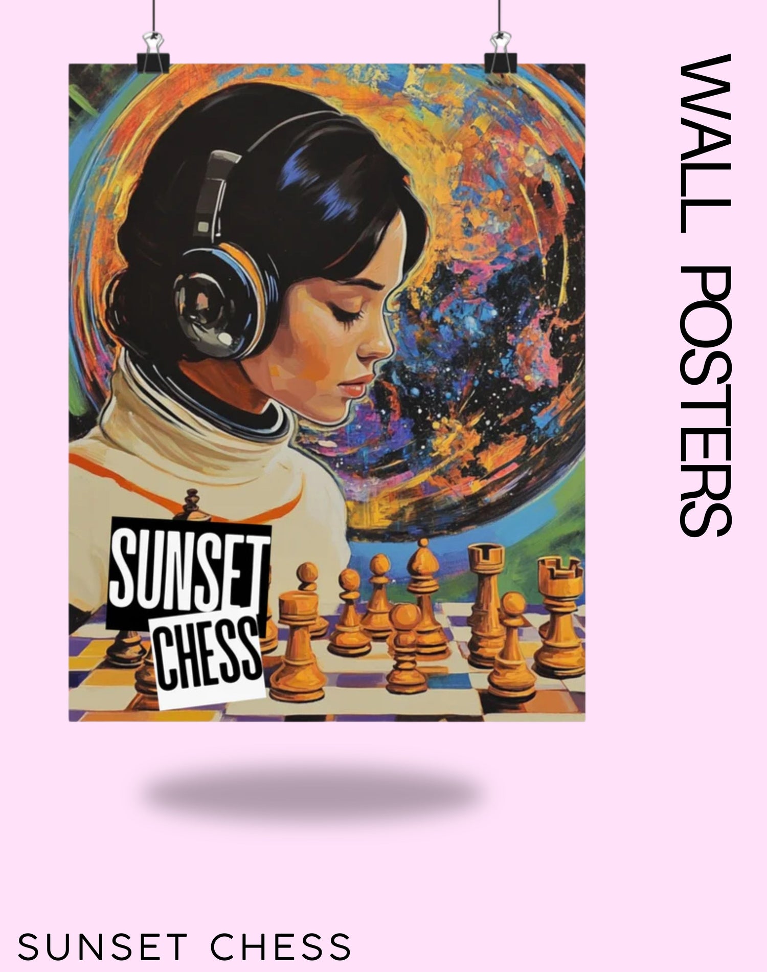 Sunset Chess Posters