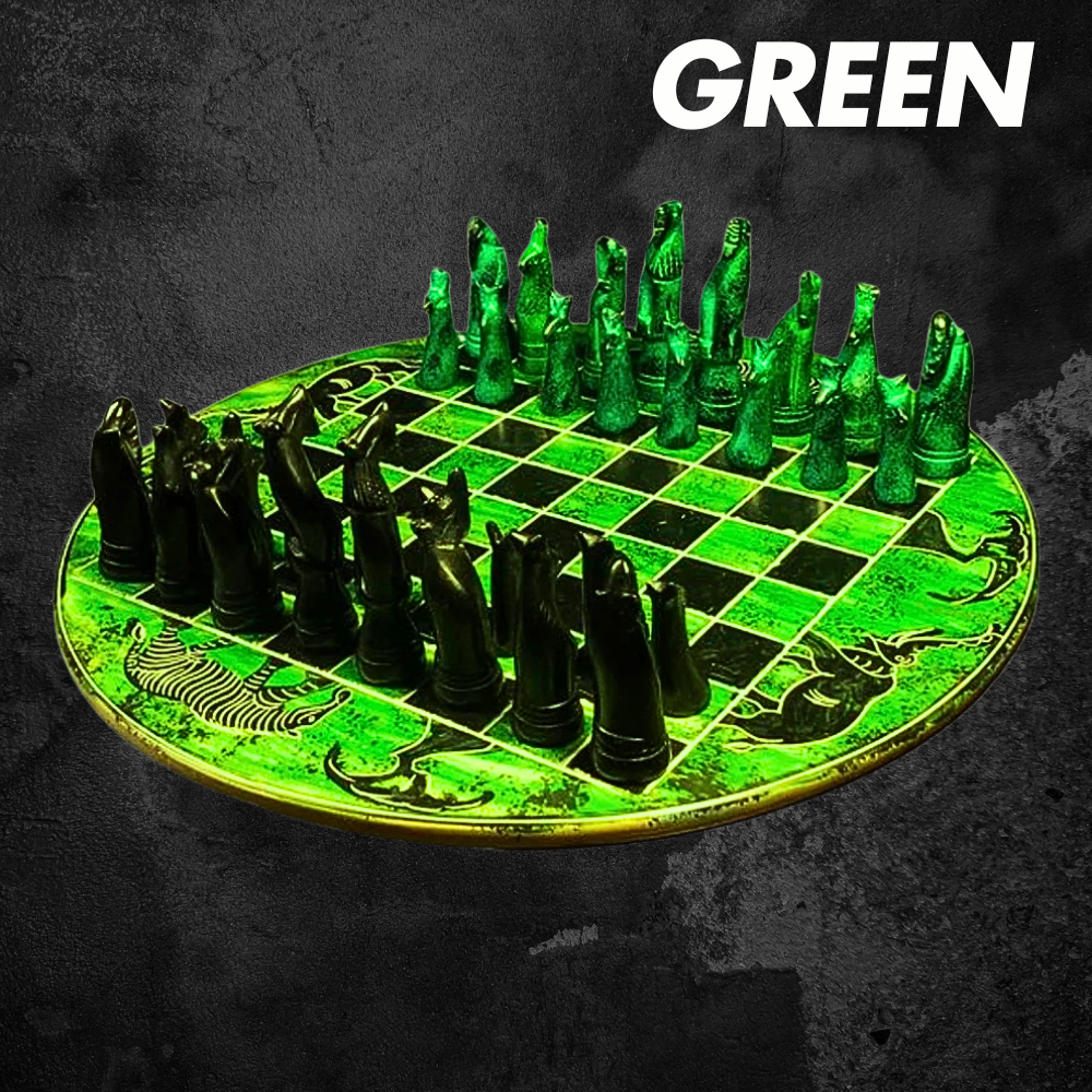 Green Chess Sets