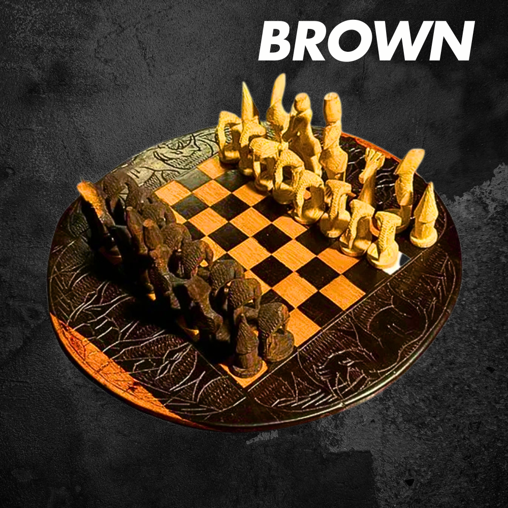 Brown Chess Sets