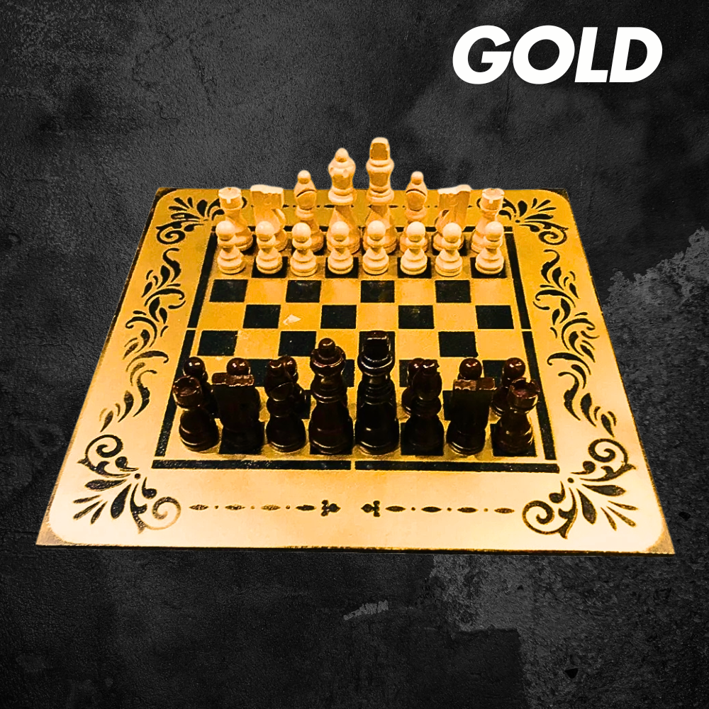 Gold Chess Sets | Elegant & Shiny Designs – Sunset Chess