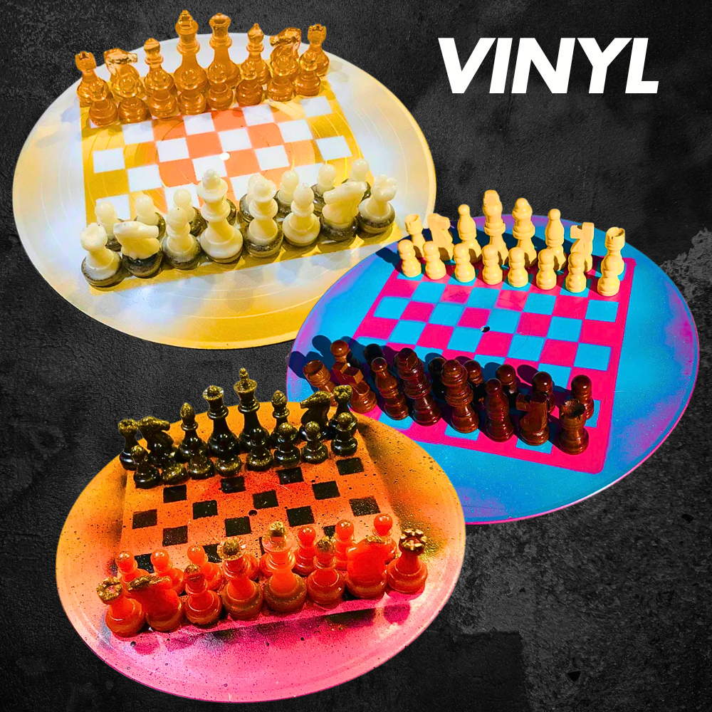 Vinyl Chess Sets