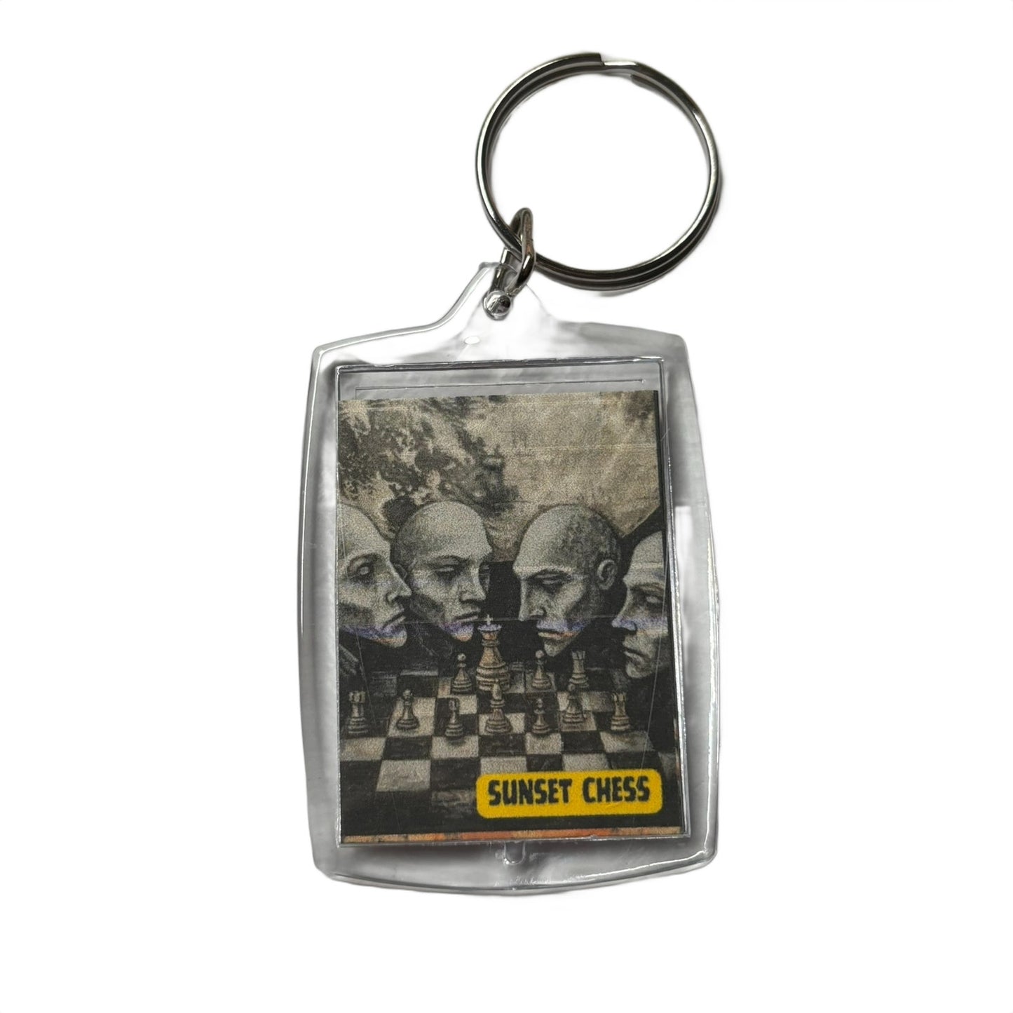 Honorable Four - Chess  Photo Keychain