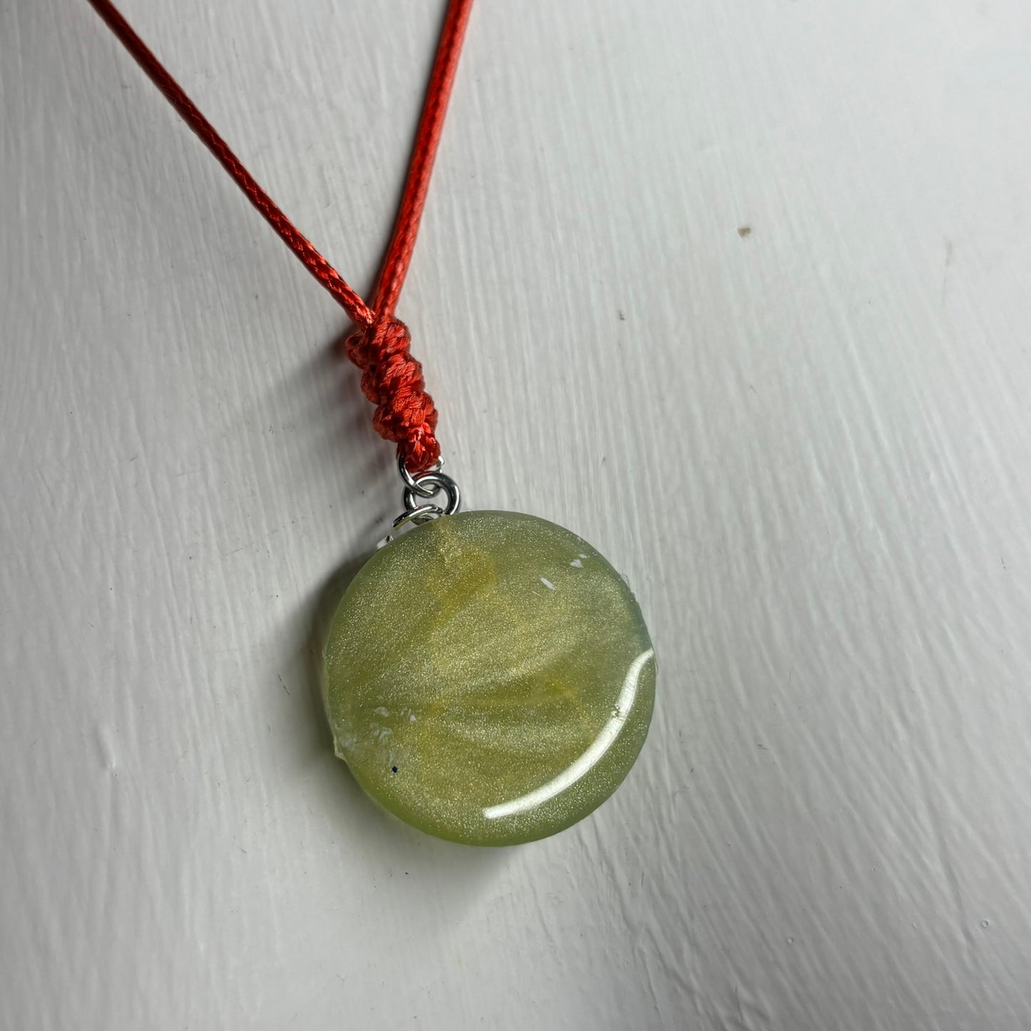 Stuff Green Pawn - Handmade Resin Chess Necklace