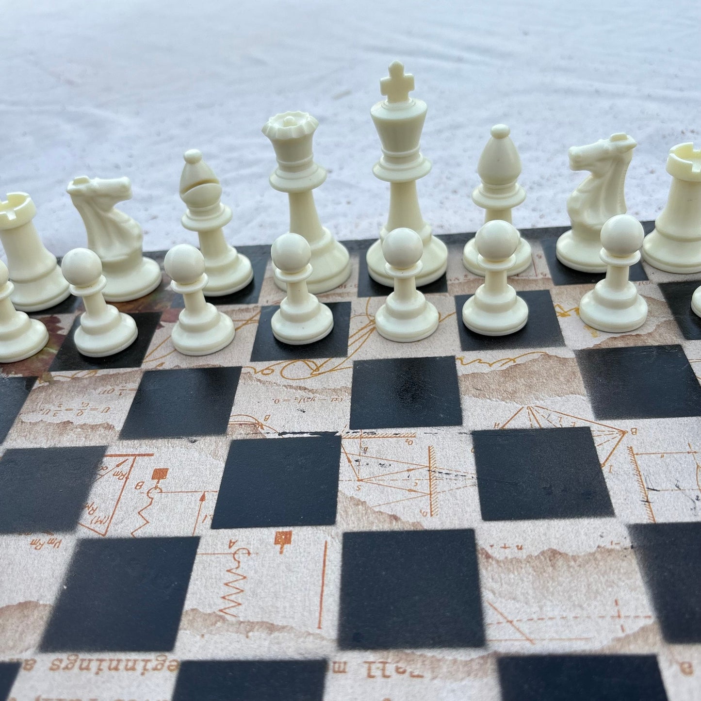 Mystic Writings - Scrapbook Chess Set