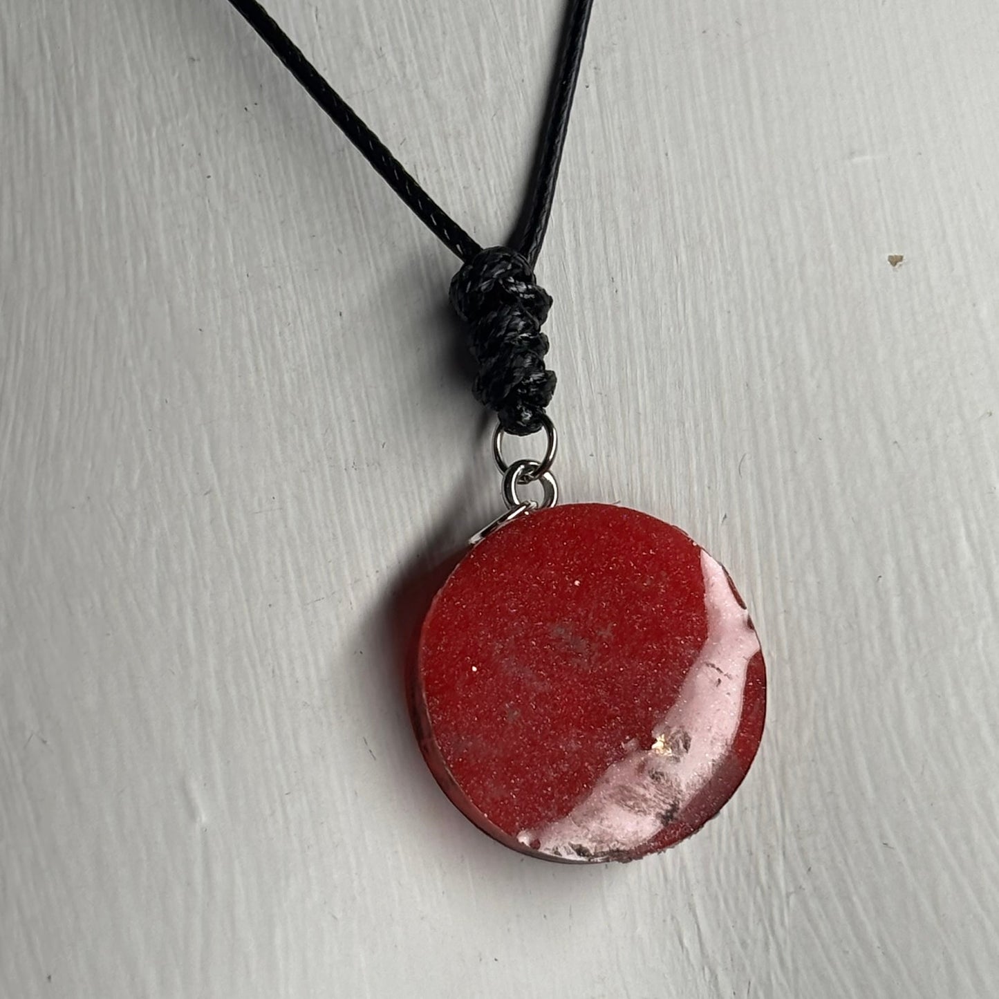 Drake Red Knight - Handmade Resin Chess Necklace