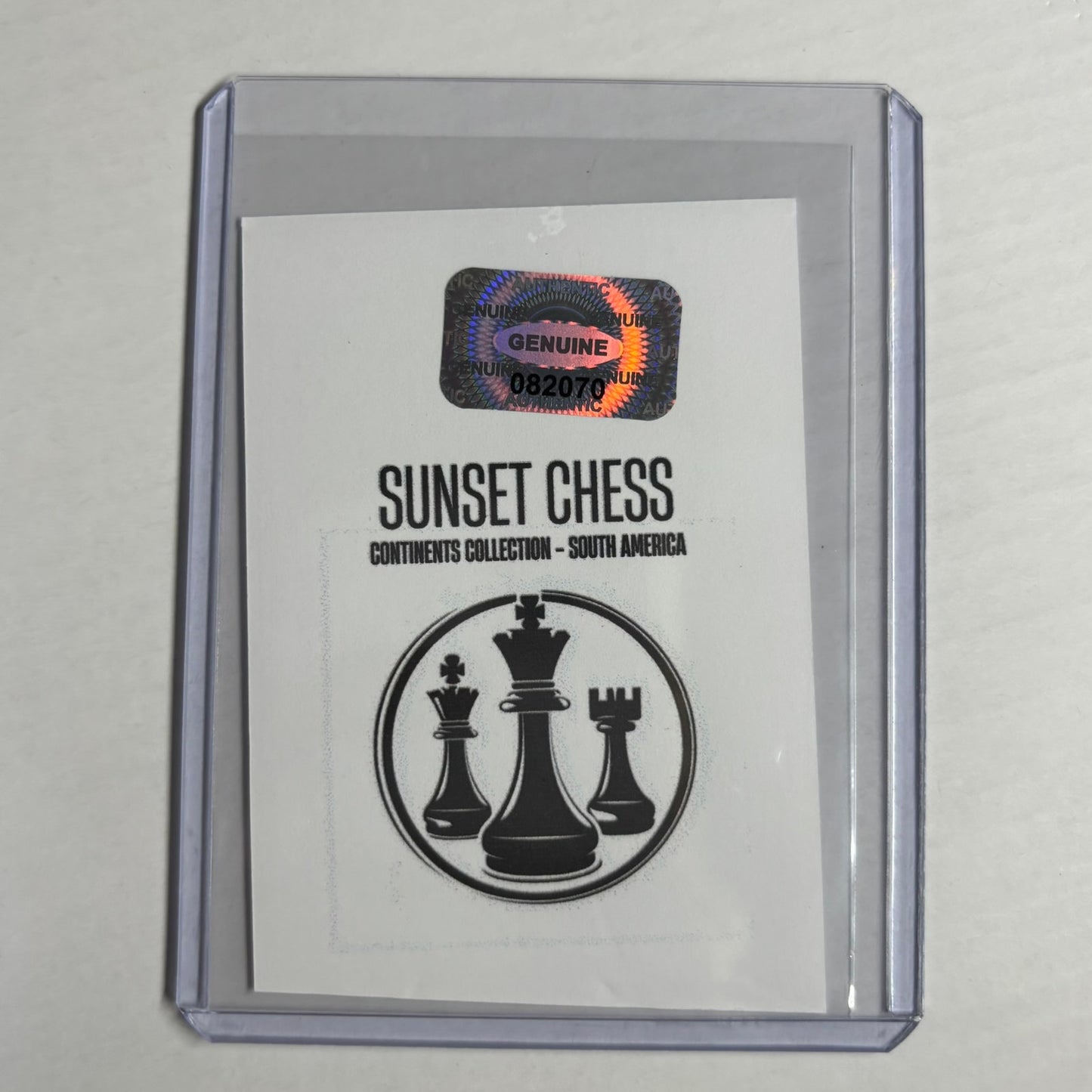 South America Collection - Trading Card