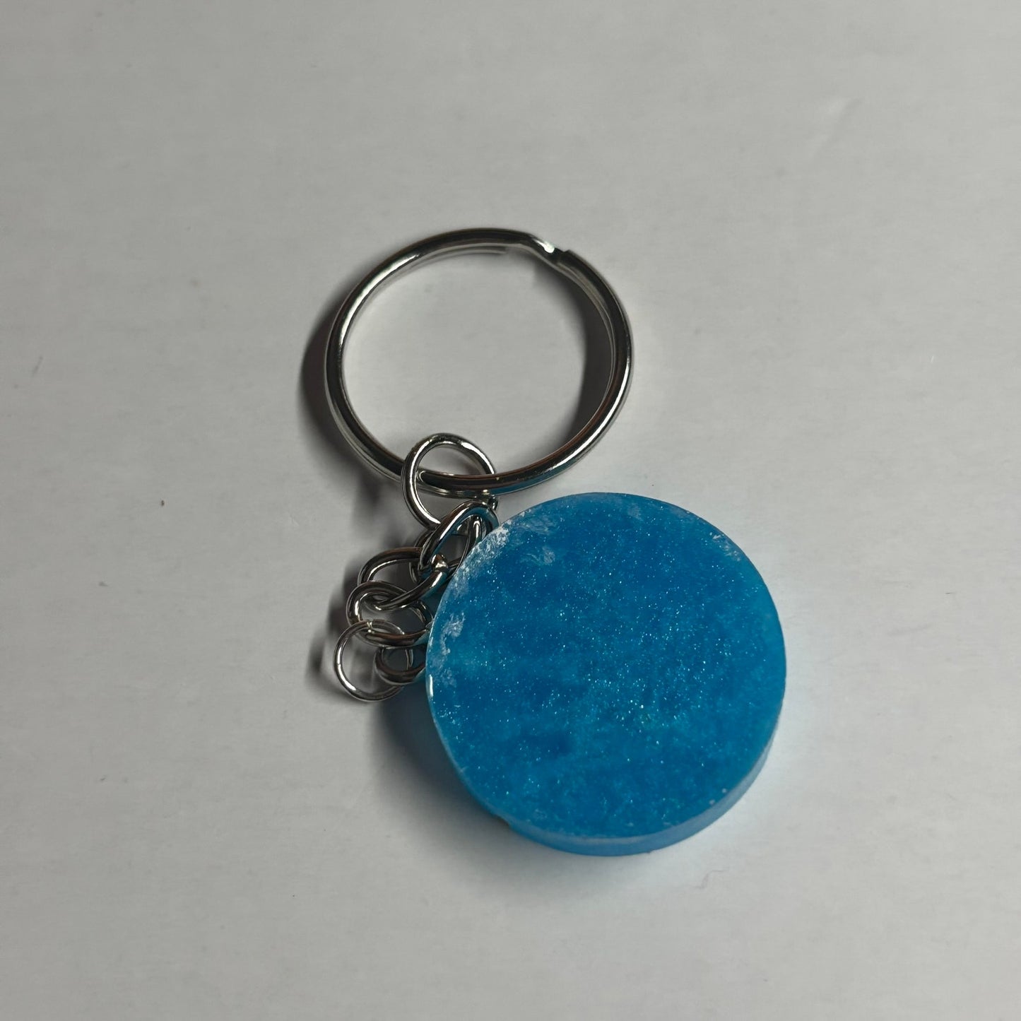 Blue Queen - Handmade Resin Keychain