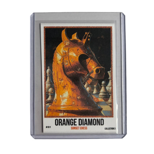 Orange Diamond Collection 3 - Trading Card