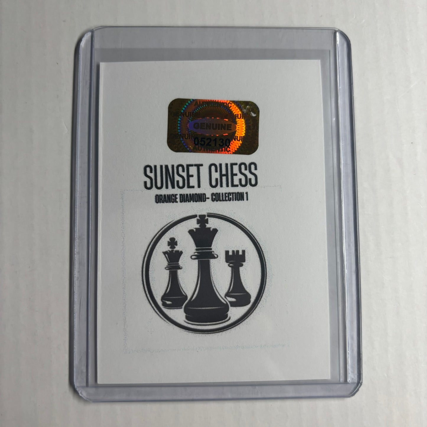 Orange Diamond Collection 1 - Trading Card