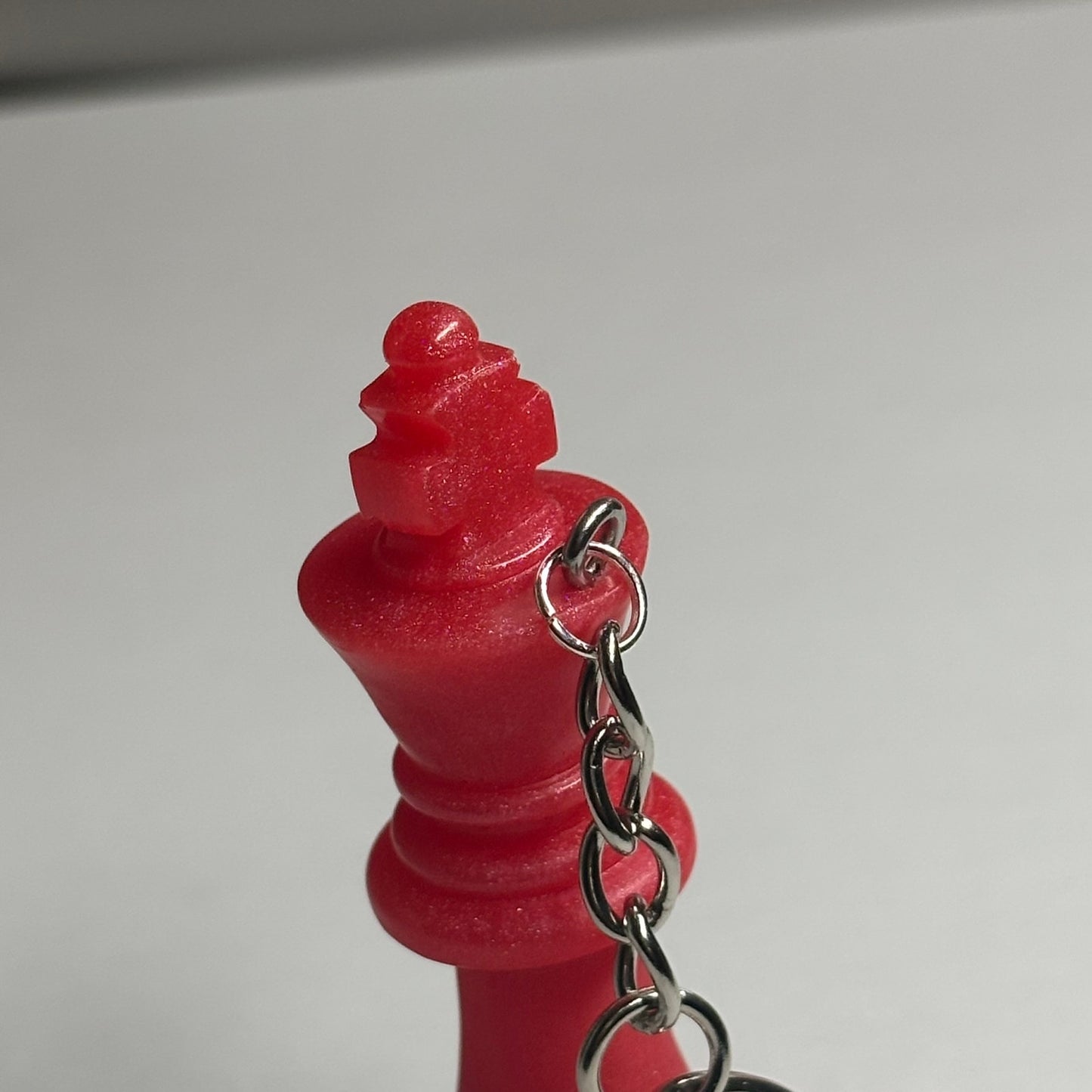 The Red King - Handmade Resin Keychain