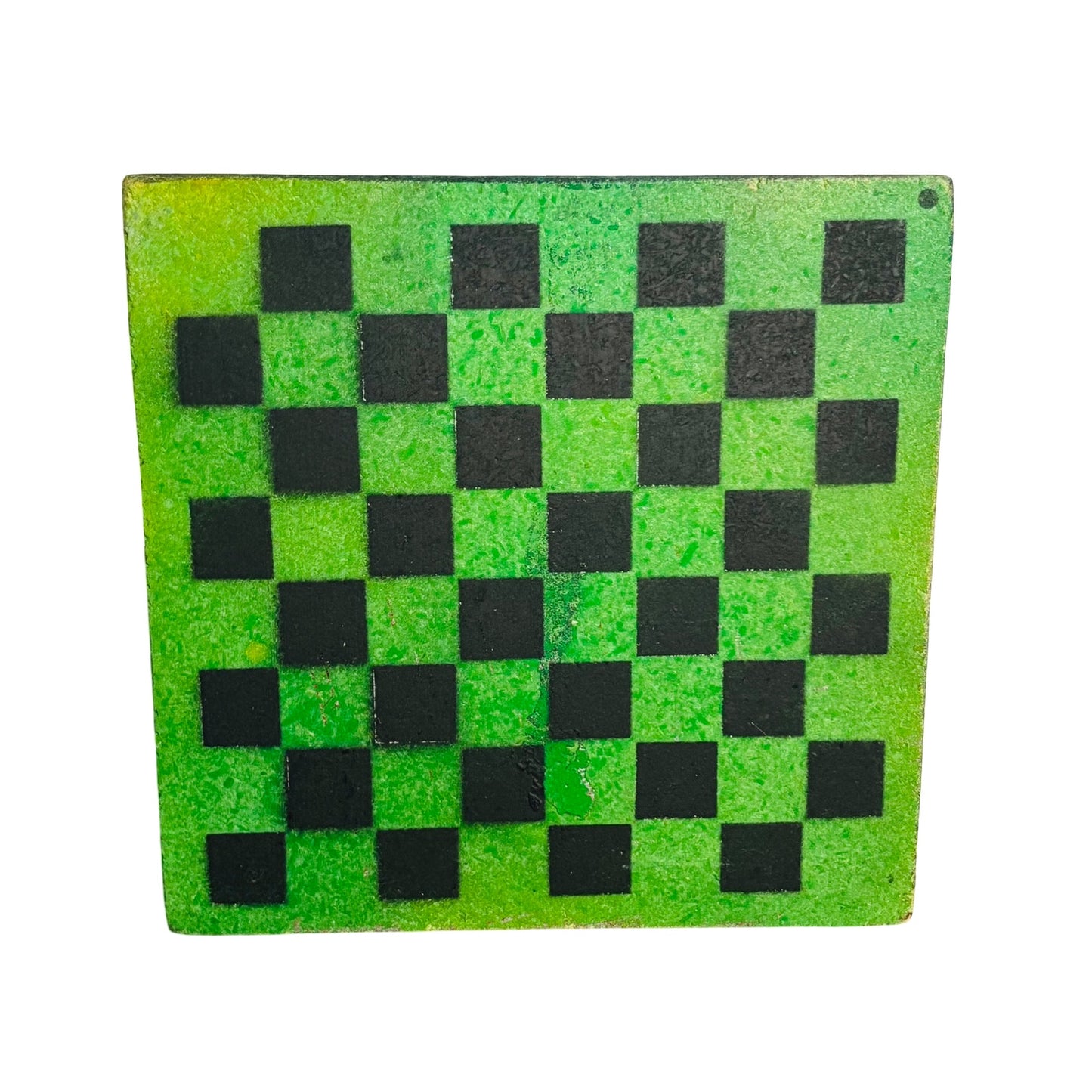Lush Green - Painted Double Sided Chess Board