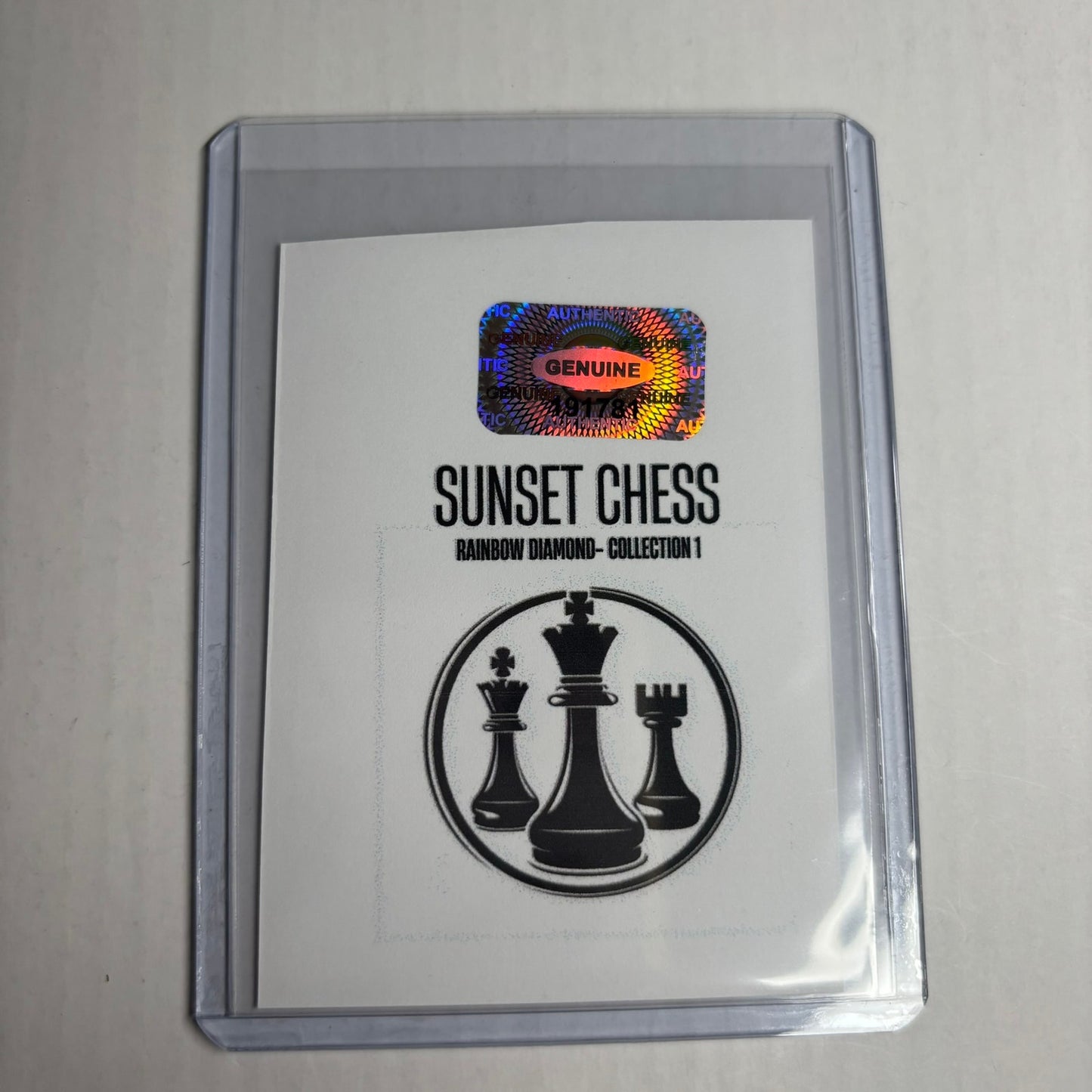 Rainbow Diamond Collection 1 Card