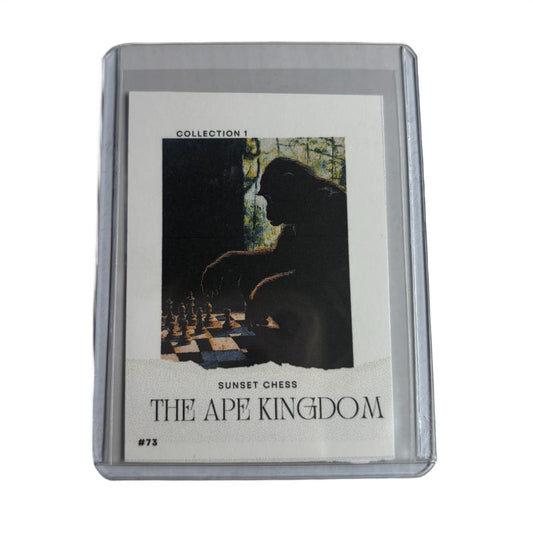 The Ape Kingdom Collection 1 Card #73 - Scrapbook Trading Card