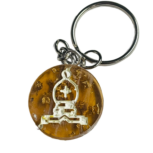 Amber Bishop - Handmade Resin Keychain