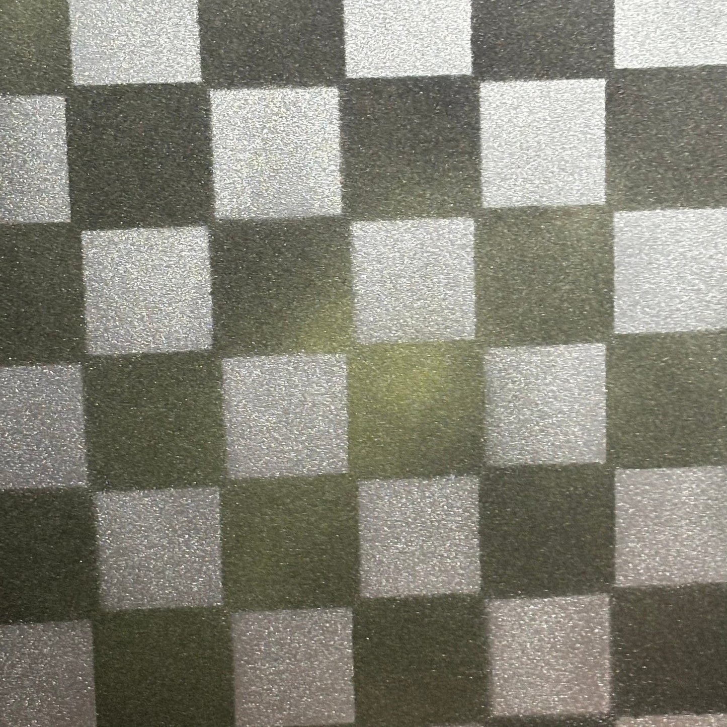 Rustic Green - Painted Chess Board