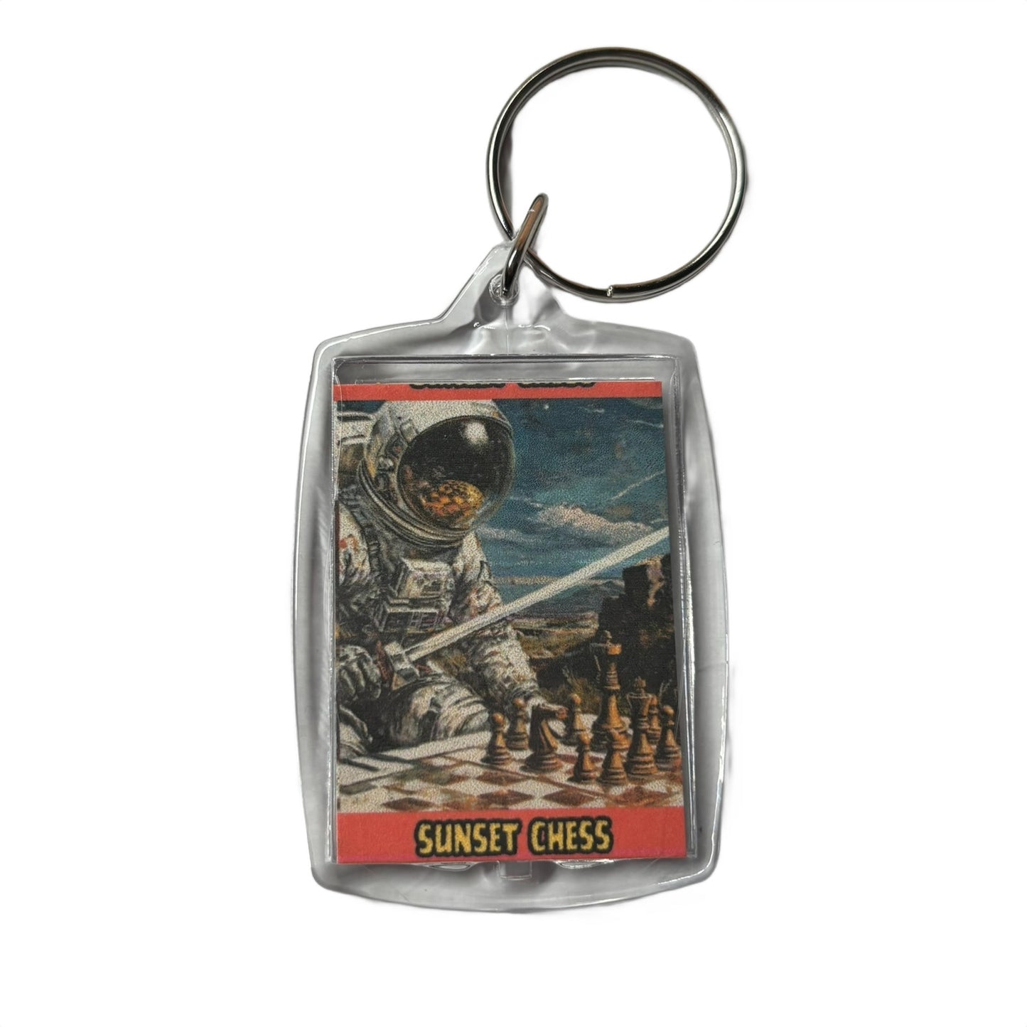 Space Ranger - Chess  Photo Keychain