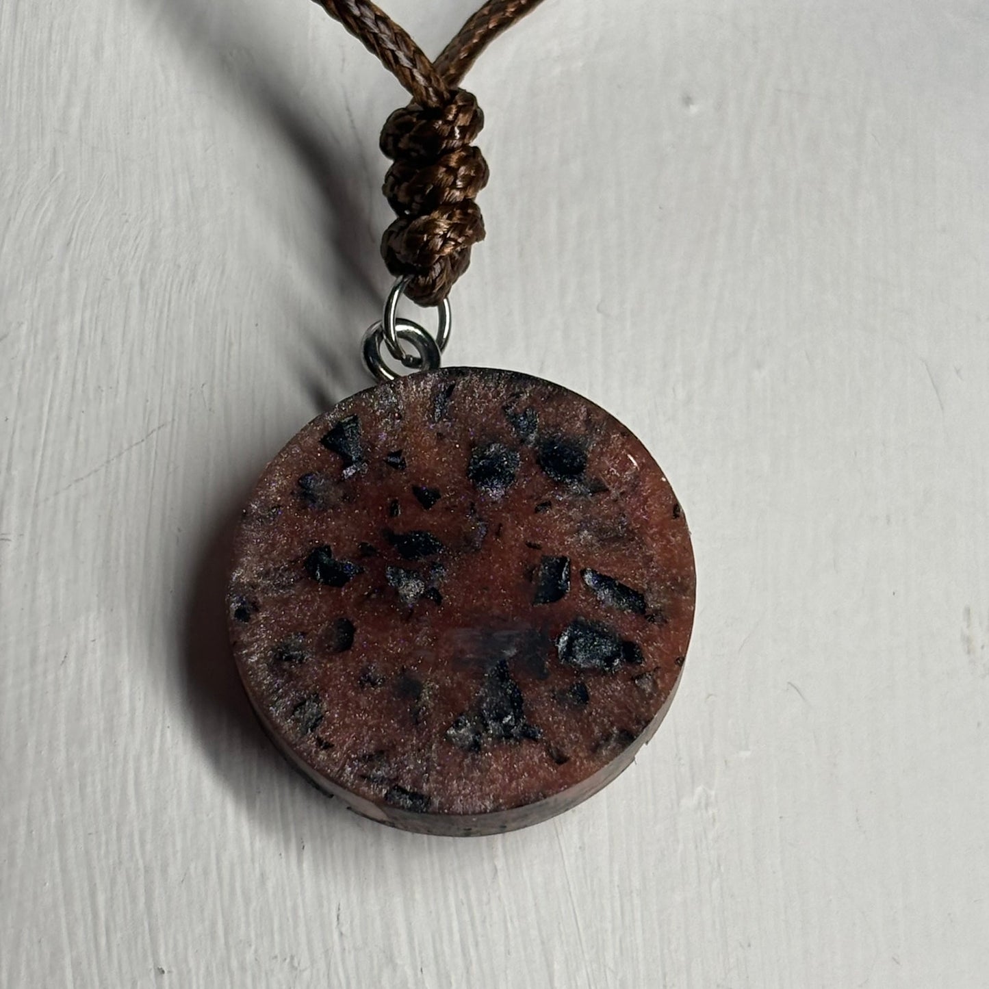 Luxury Bishop - Handmade Resin Chess Necklace