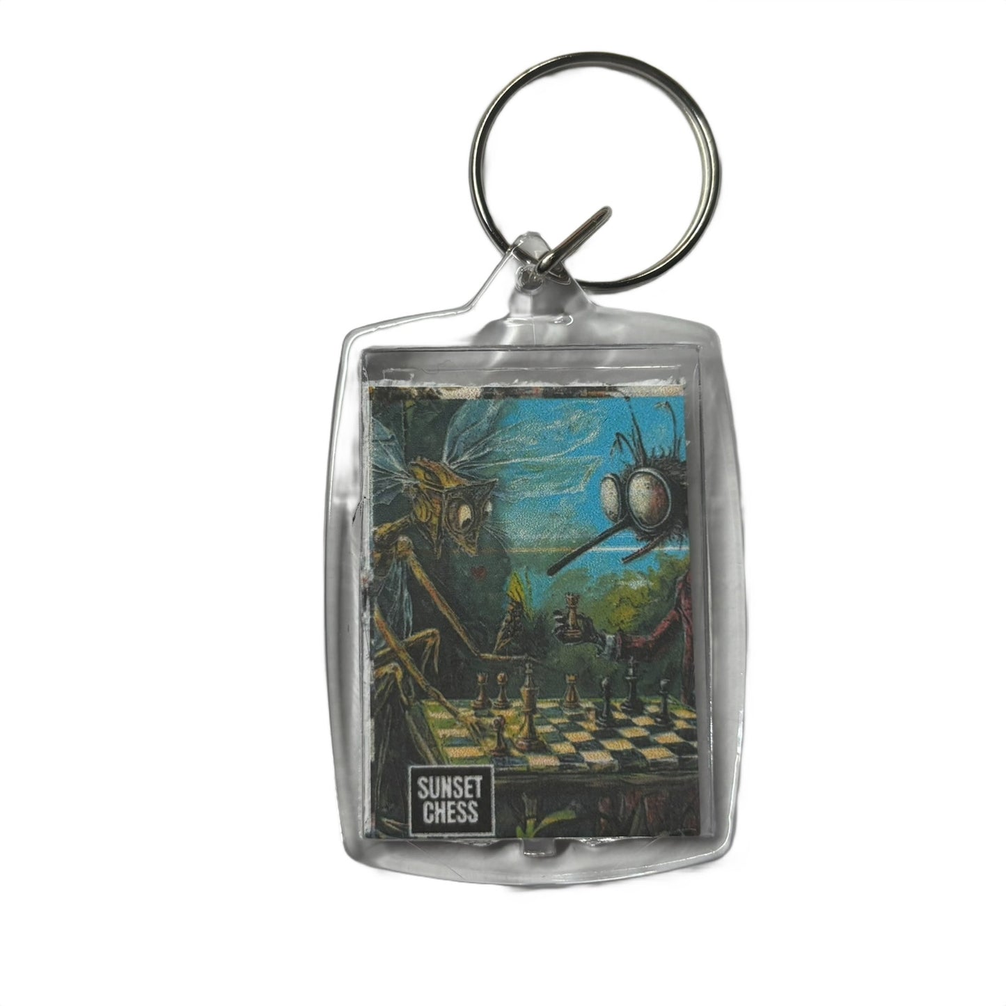 Mosquitos - Chess  Photo Keychain