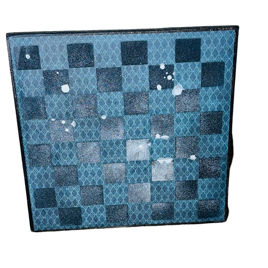 Matrix Green - Scrapbook Chess Board