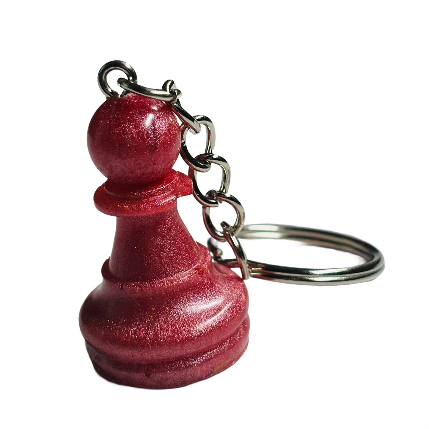 Sweet Red Pawn - Handmade Resin Keychain