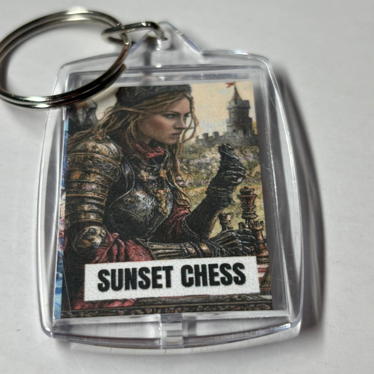 Queens Strategy - Chess  Photo Keychain