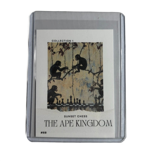 The Ape Kingdom Collection 1 Card #88 - Scrapbook Trading Card