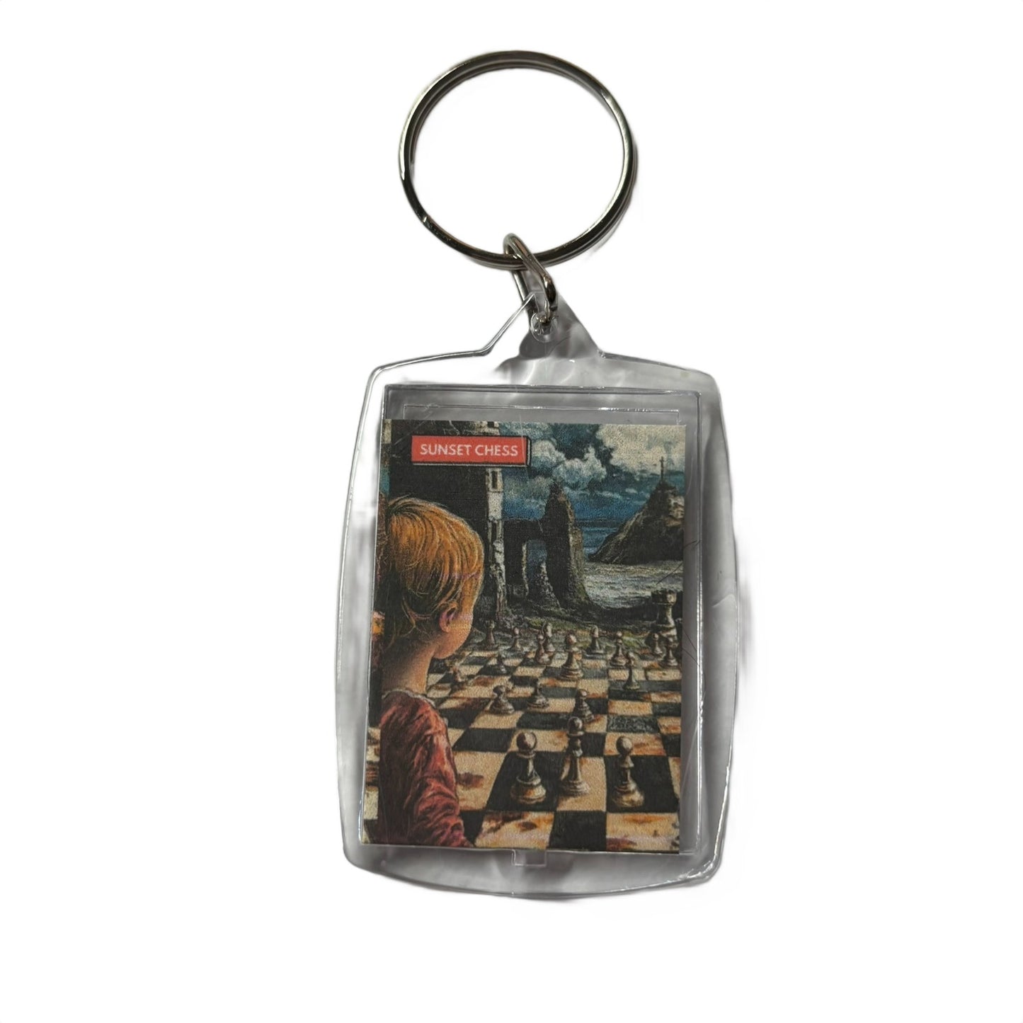 The Valley - Chess  Photo Keychain