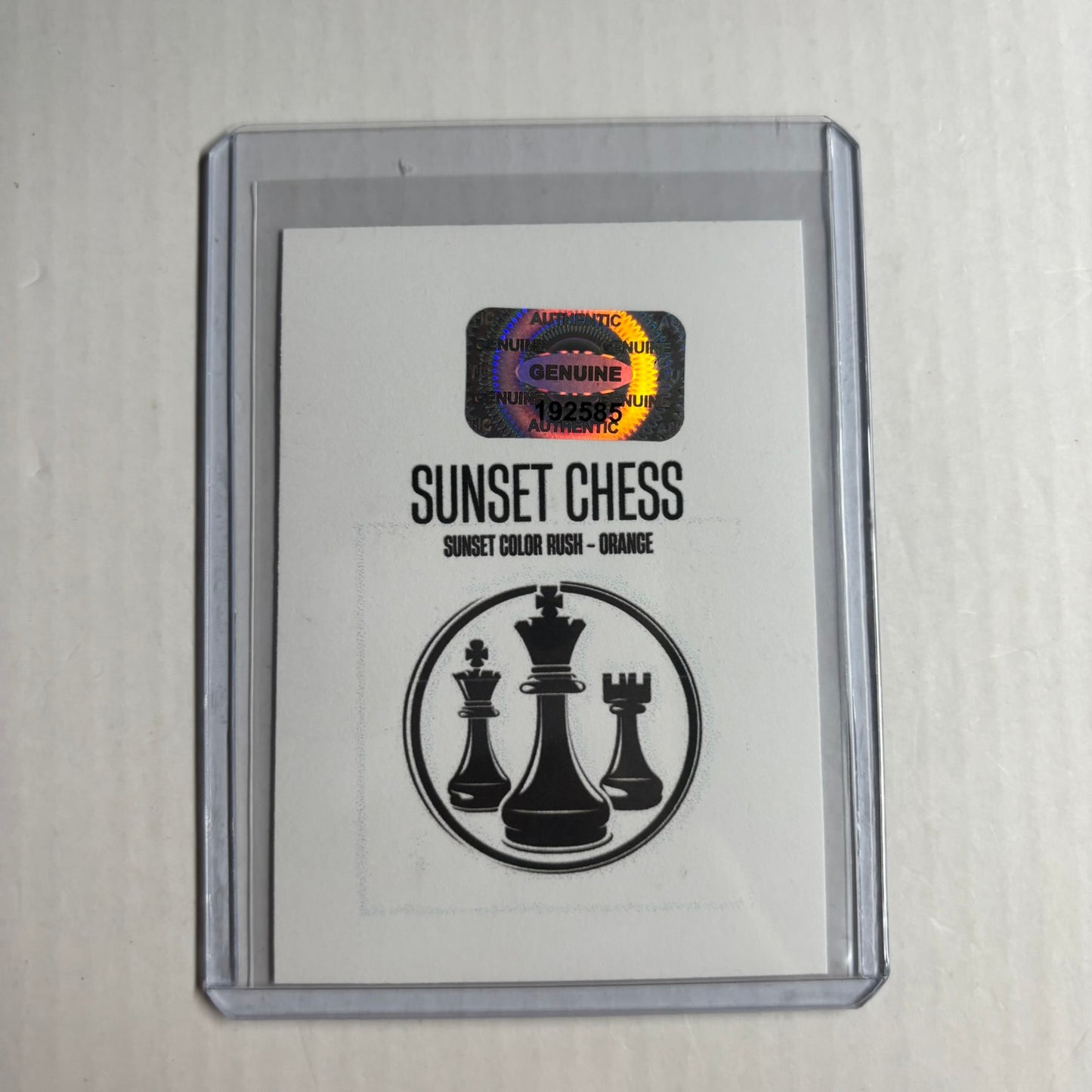Orange Collection - Trading Card