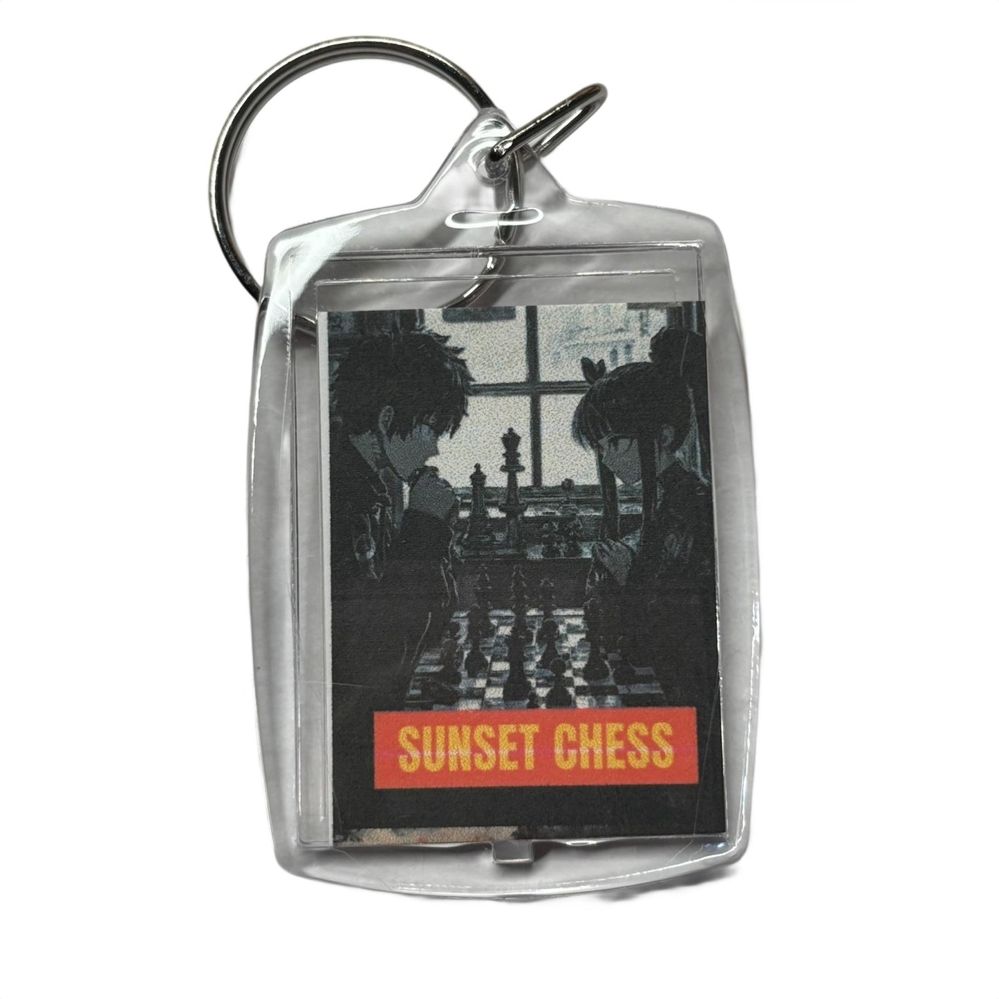 Youth Battle - Chess  Photo Keychain