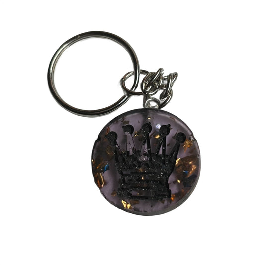 The Dark Queen - Handmade Resin Keychain - Flat Edition